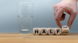Glass half full